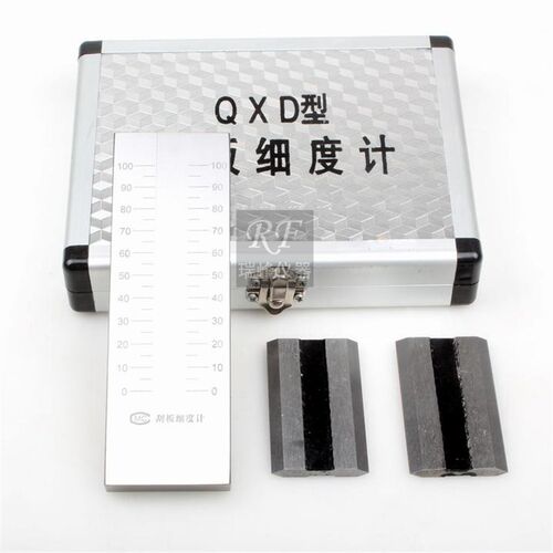 QXD不锈钢刮板细度计0-25/50/100/150um细度板涂料大小颗粒细度仪