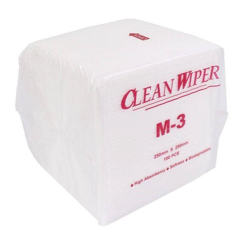 鸣固M-3无尘纸工业擦拭纸吸油去污纸工厂一次性吸尘纸产品表面擦