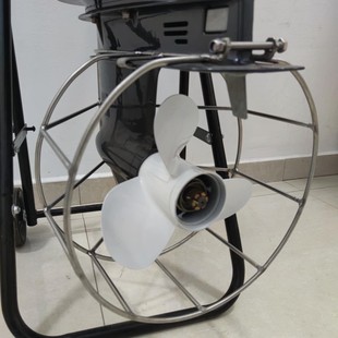 轩浪不锈钢保护罩 船外机螺旋桨叶保护罩 不锈钢加厚推进器防护罩