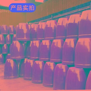 老式 陶瓷水缸腌菜缸家用带盖酸菜缸土陶储水用大小号腌肉做酱米缸
