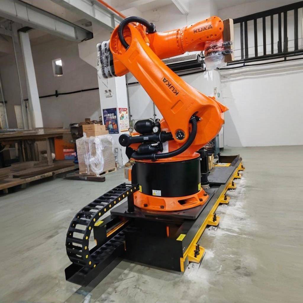 重型导轨直线轨道机械臂轨道机器人地轨第七轴行走轴天轨重载滑台