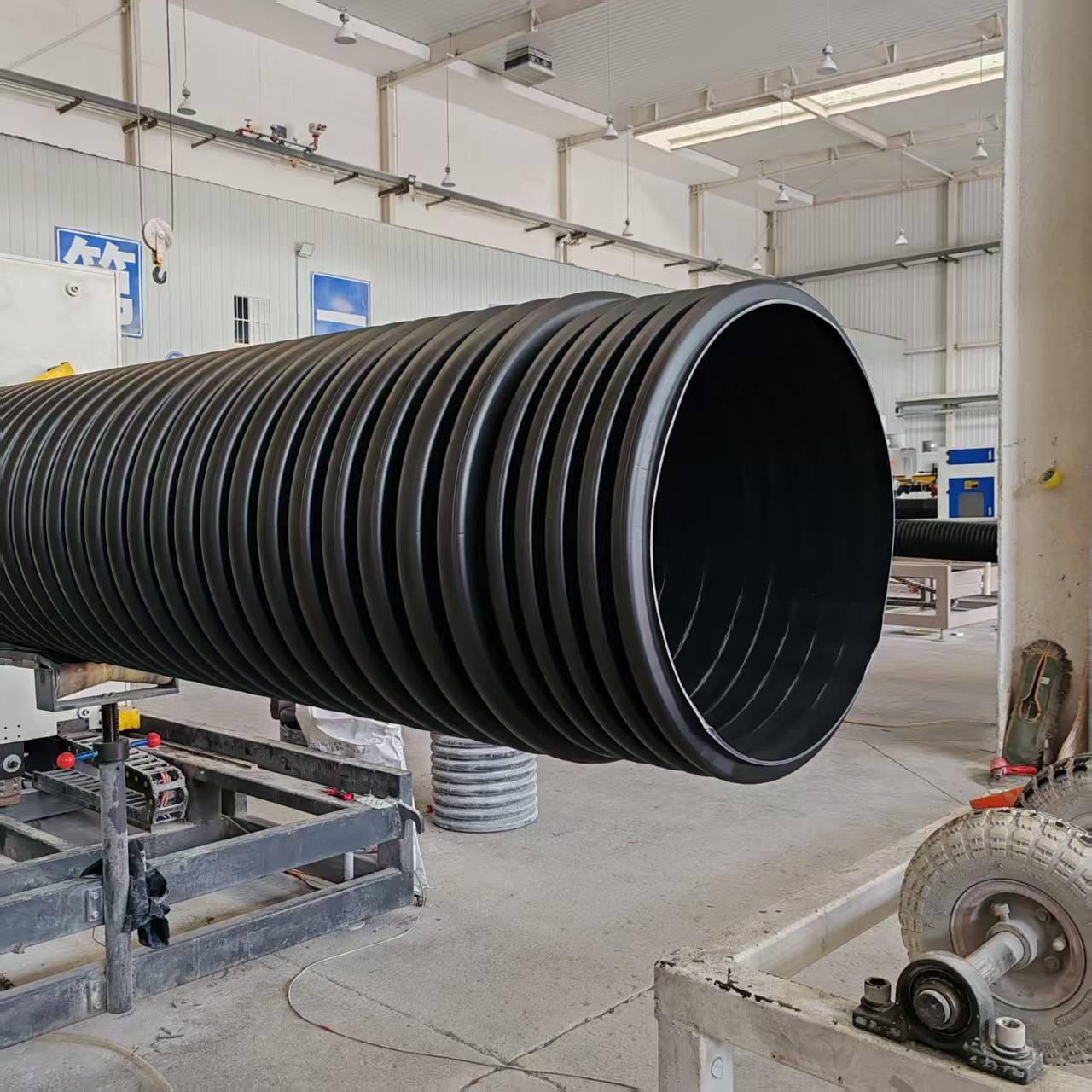 厂家供应定制加工市政工程排水排污国标品质增强HDPE双壁波纹管