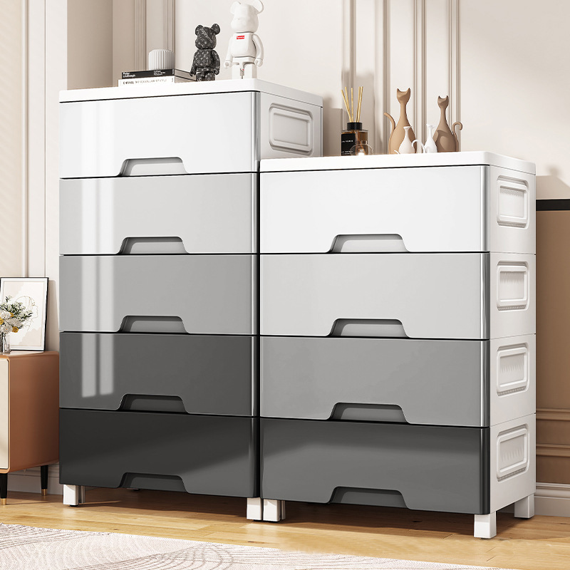 37-52-60cm宽收纳柜跨境外贸爆款抽屉式东南亚塑料柜现货工厂