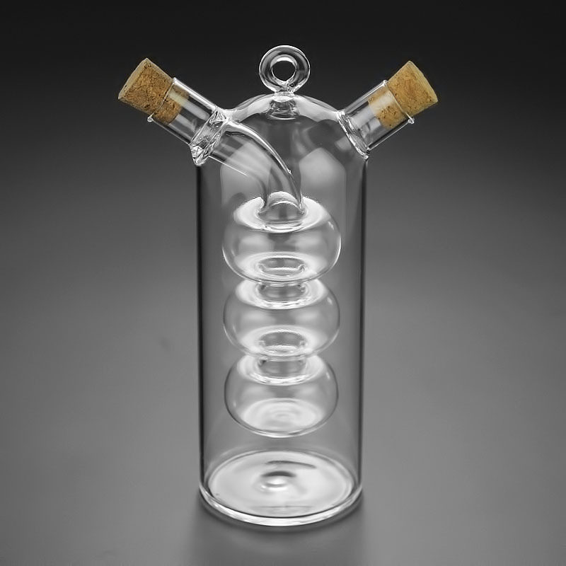 现货供应油醋瓶玻璃油壶油水分离创意玻璃油醋壶调料瓶油壶
