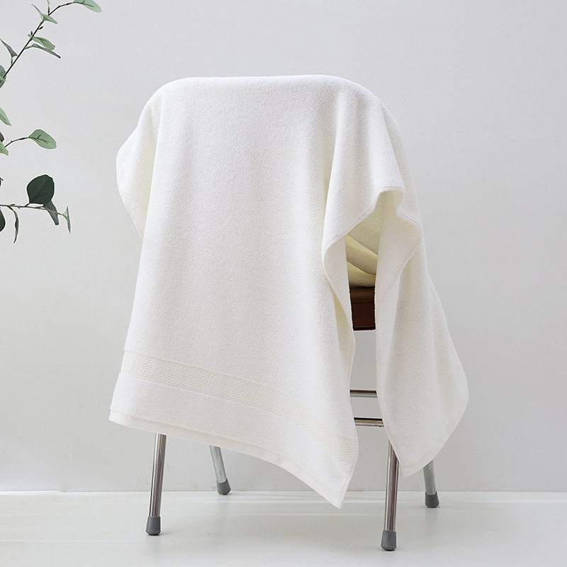 全棉浴巾大号成人加厚加大酒店吸水浴巾素色外贸断档浴巾印字logo