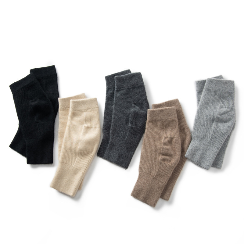 羊绒护膝保暖老寒腿男女关节长筒护腿套老年人加厚防寒不下滑