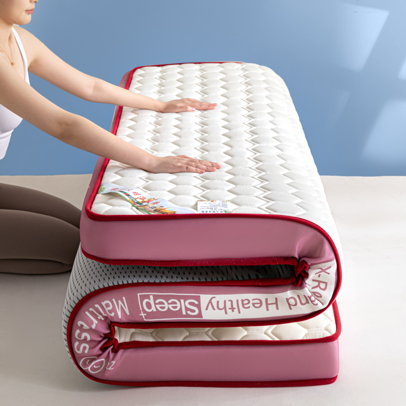 a类乳胶记忆棉床垫榻榻米软垫出租房专用学生宿舍可折叠垫子