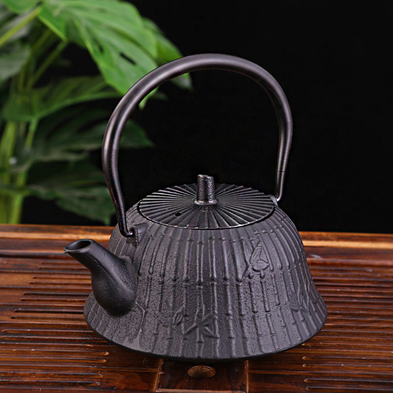 家用泡茶煮茶壶单壶烧水壶铁壶铸铁电陶炉日本南部半手工生铁壶