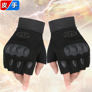 O记战术手套 半指防刀割耐磨防滑透气男户外登山骑行格斗训练手套