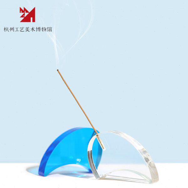 【杭州工艺美术博物馆】永远有多远模拟之爱香插立体透明创意摆件