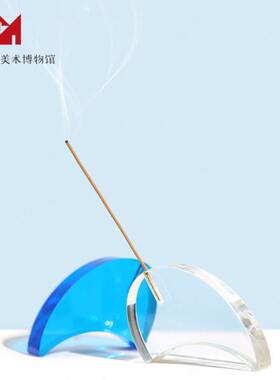 【杭州工艺美术博物馆】永远有多远模拟之爱香插立体透明创意摆件