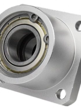 双轴承座方形法兰轴承座组件轴承固定座铝合金带座轴承BASB BGSB