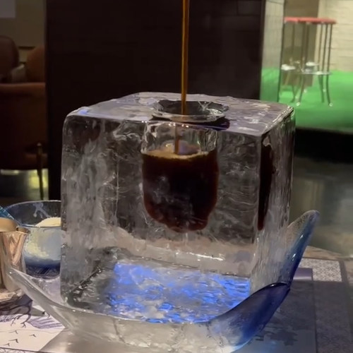 网红大冰砖食品级硅胶模具制冰盒