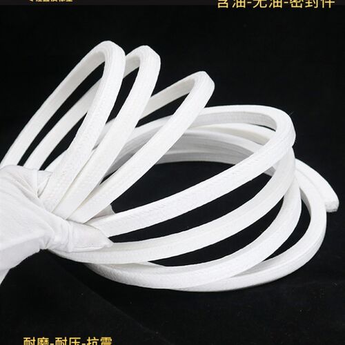 四氟盘根垫环耐酸机械水泵阀门密封垫圈14mm10mm油泵聚四氟化工