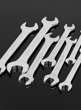 双头开口呆扳手14一17一19-24-30大号32-34-36-41-46-50-55mm板手