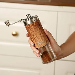 bincoo手摇磨豆机咖啡豆研磨机手动手磨咖啡机家用小型磨粉磨豆器