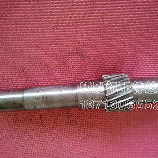 机机3齿轮 北00齿主轴 85机主轴北0人5N73轴08北配件人齿机轴人42