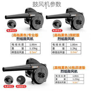 德国KOMAX鼓风机小型电脑吹风机清灰吹灰除尘器大功率工业强力