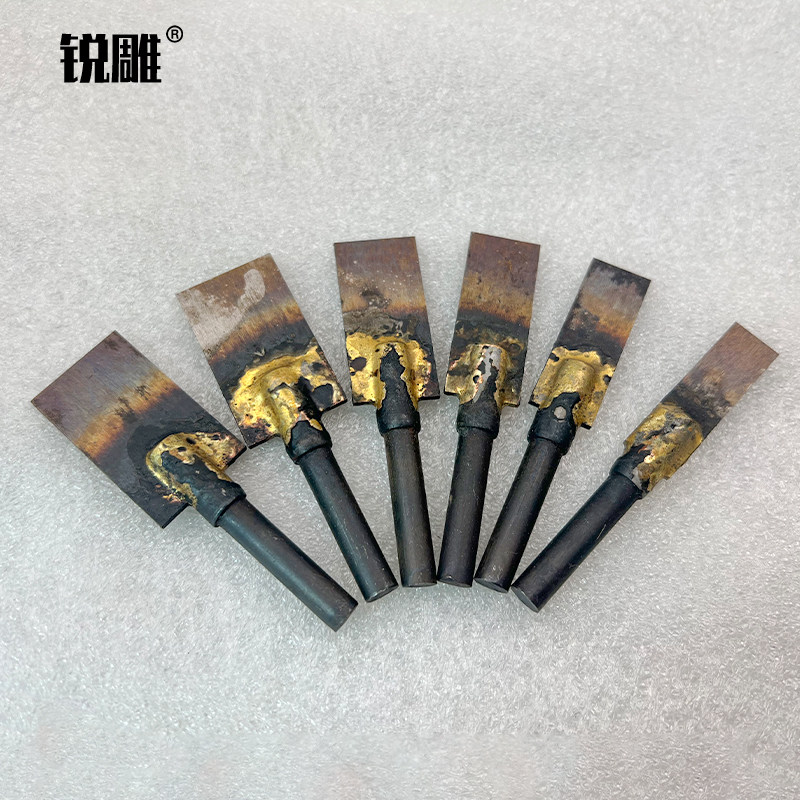 焊刀刀胚木工锣机1/2平羽刀毛胚修边机电木铣铣刀锣机高速钢工具