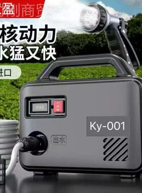 水泵农溉用灌充MDA电式菜地浇水抽神器家用锂电型抽水机小浇菜