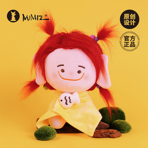 华严寺红发善财童子玩偶挂件