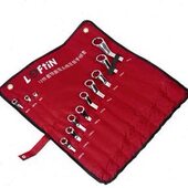 力孚汀 件套装 全 组套12梅花扳手双头抛光镜7212布袋2面