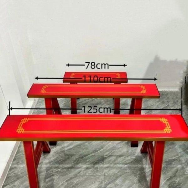 包邮红色吃饭桌长条凳过年乔迁婚嫁不锈钢八仙桌喜庆长条形加厚,住宅家具,不锈钢/PVC餐桌,淘宝优惠券,粉丝福利购,淘宝优惠卷