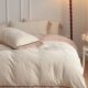 高档加厚雕花冬季 压力 四件套被套牛奶 法式 珊瑚零绒 易入睡