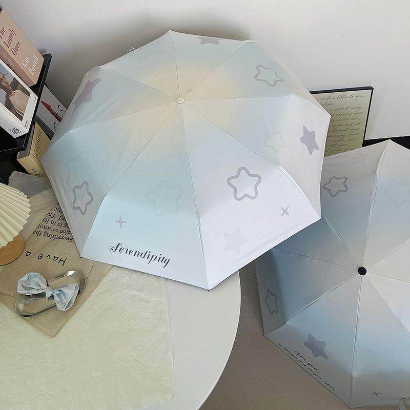 防便全自动晴雨折叠紫外线飞恋两用太阳伞遮阳伞防晒学生雨伞ins