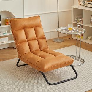 躺椅折叠午休椅阳台家用休闲懒人椅可躺办公室午睡椅子家用靠背椅