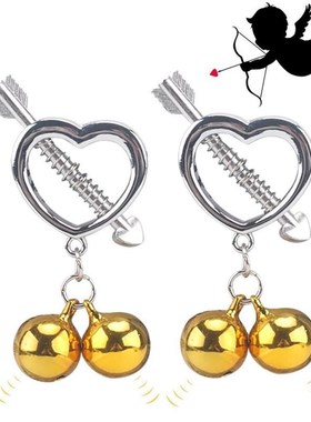Female Stainless Steel Nipple Clips Clamp With Bell SM Bonda