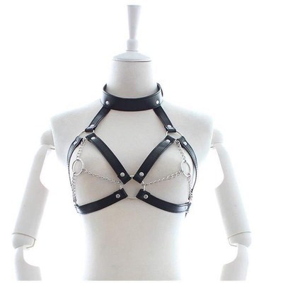 Sextoys Interest chains bound garment leather female wear c