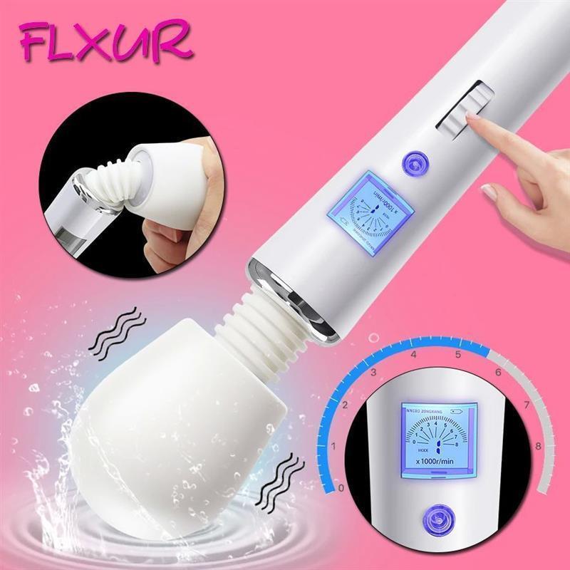 FLXUR AV Magic Wand Vibrators for Women Sex Toys Clitoris St