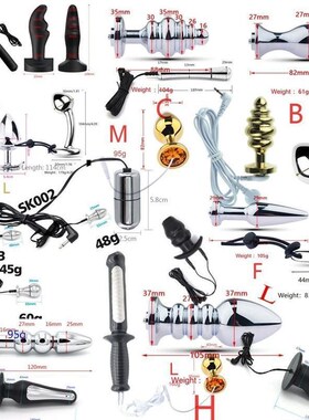 18+ Adults Electro Shock Pulse Anal Butt Plug Electric Vagin