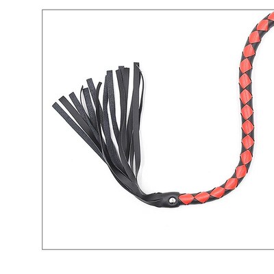 Leather Split  Palm Clap Spanking Paddle Strap Fetish Whips