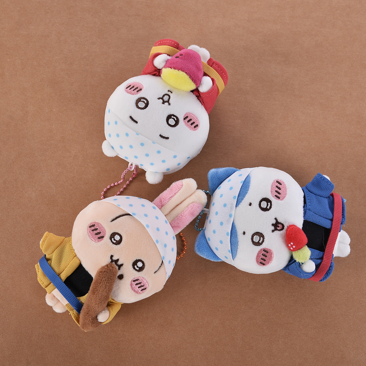 新款日系chiikawa挂件车夫小八吉伊卡哇毛绒娃娃乌萨奇挂饰玩具