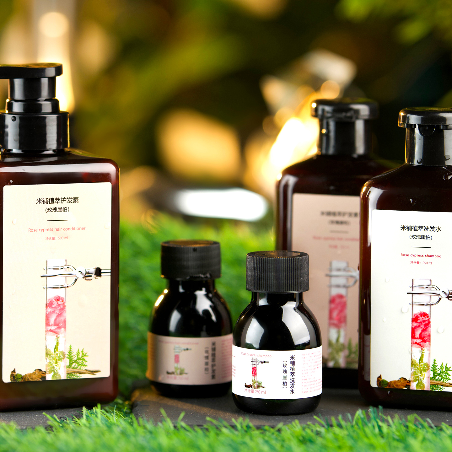 米铺沉香玫瑰洗护组合套装