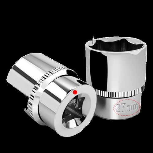 1/2大飞短套筒头螺丝10内12外六角套头8mm14 17 18 19 22套管头24