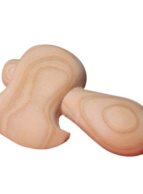 天然桃木劈天开山小肥斧木雕中式小斧胖斧头手把件木质工艺品小孩