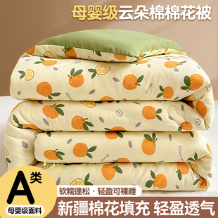 新疆棉花被子棉被冬季 加厚保暖单双人学生宿舍被芯150x200x230cm
