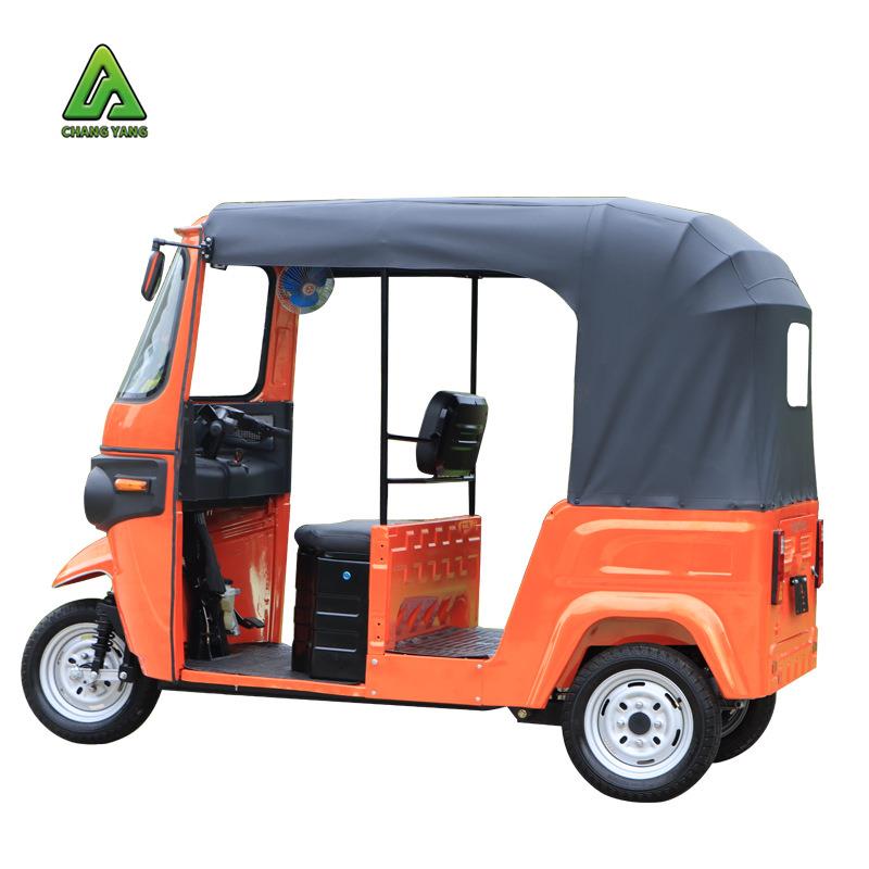 电动游览观光车载游客电动三轮嘟嘟车载客外贸电动燃油景区观光车