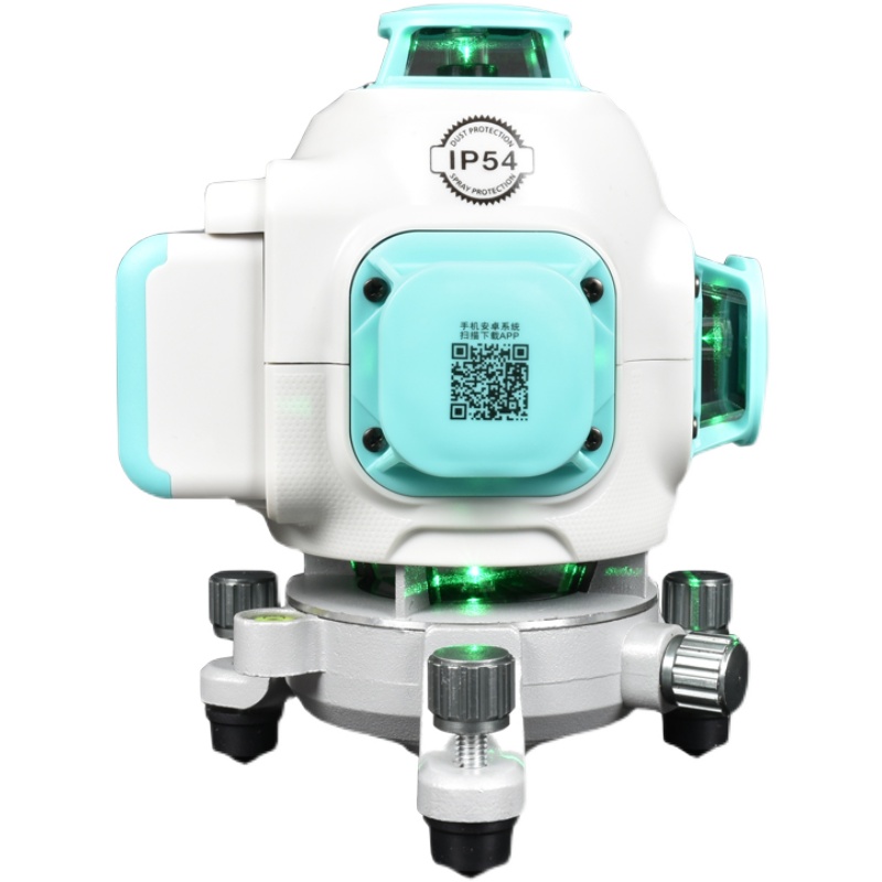 亨得利红外线激光水平仪高精度强光细线贴墙仪自动调平绿光平水仪