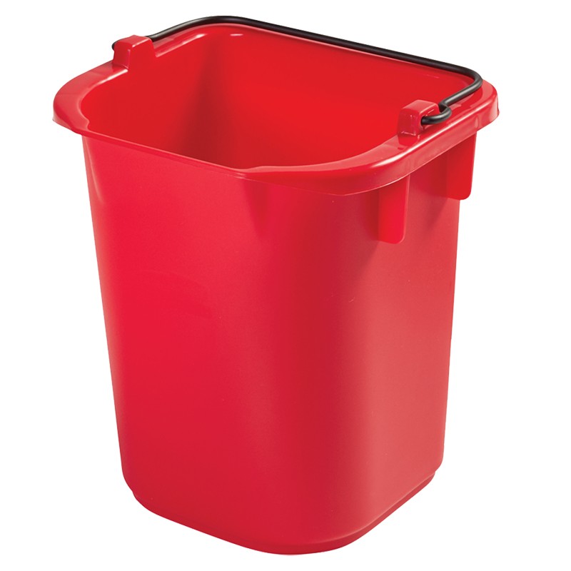 乐柏美Rubbermid分色水桶  整四色  FG9T1 消毒水桶手提桶