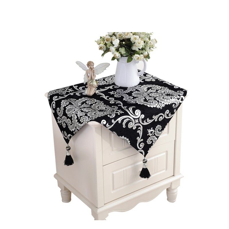 高档欧式桌布桌旗床头柜盖巾 奢华古典时尚餐桌茶几布电视柜边,居家布艺,桌布,淘宝优惠券,粉丝福利购,淘宝优惠卷