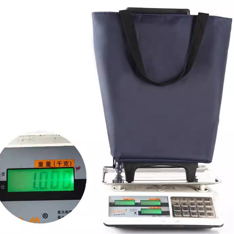 买菜小拉车便携式手拉车家用拉杆车可背可拉可折叠两用购物车