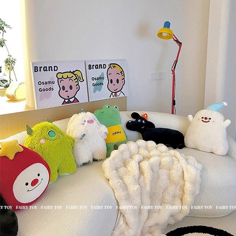奶噗噗抱枕沙发客厅爱靠枕靠背垫车载玩偶床上公仔飘窗装饰,居家布艺,靠垫/抱枕,淘宝优惠券,粉丝福利购,淘宝优惠卷