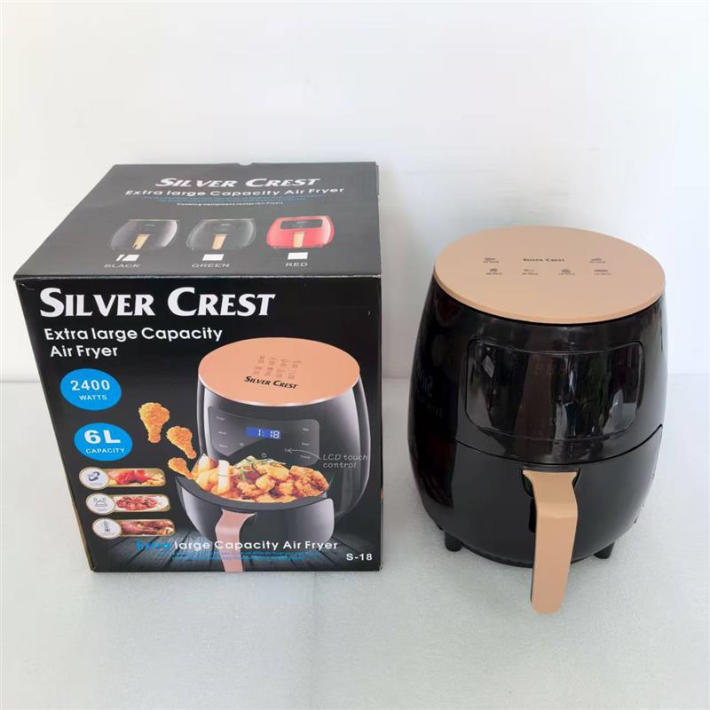 air fryer 外贸空气炸锅大容量可视免翻面无油多功能家用新款智能