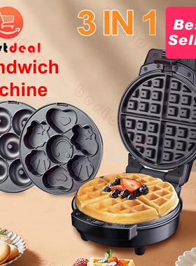 3 in1 waffle maker Donut maker Cake machine Sandwich machine