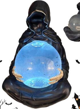 The Death Gods Crystal Ball死神的水晶球万圣节聚会装饰摆件