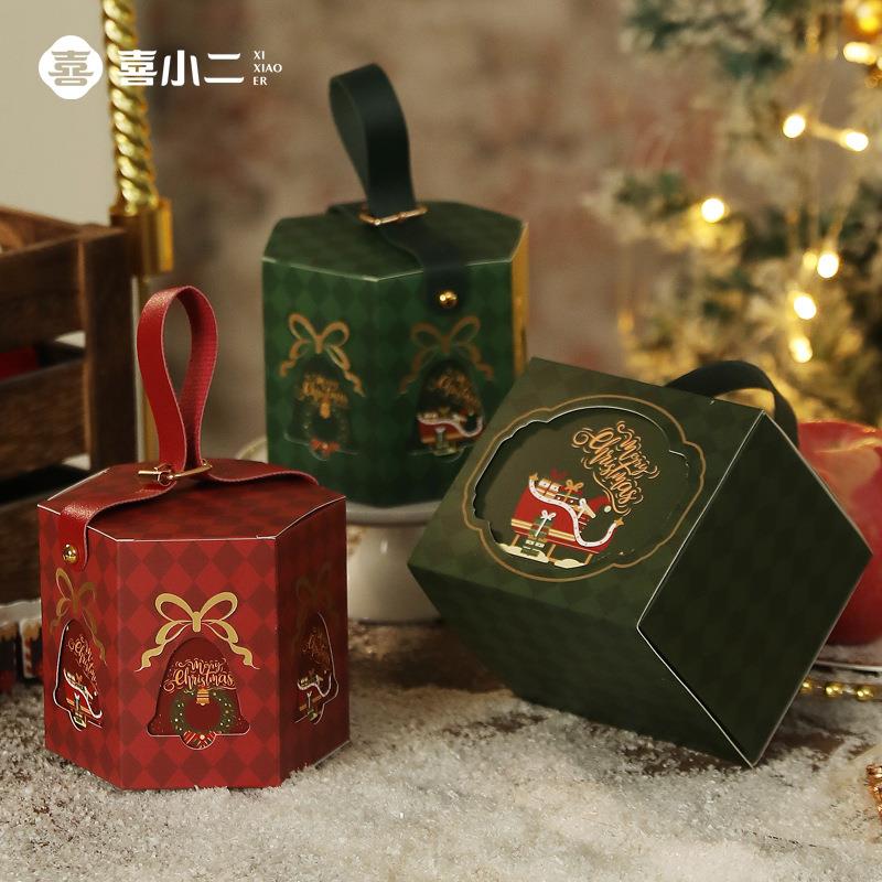 New Christmas Apple Box - Christmas Eve Paper Handheld Box